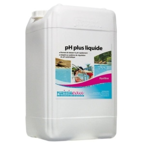 Réglage pH piscine - pH plus liquide