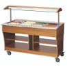 Chariot buffet chaud - 4x1/1 GN