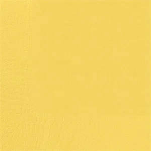 Serviette jaune