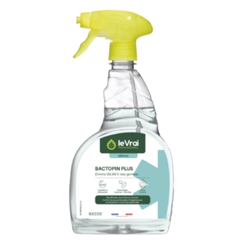 LE VRAI - Nettoyant Multisurfaces Desinfectant - 750 ml - Filfa France