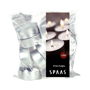 SPAAS - Bougie réchauds 10H - Sachet de 10