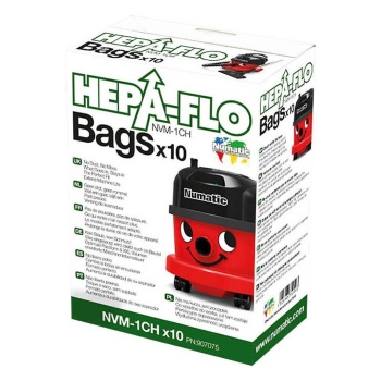 Sac aspirateur HepaFlo Numatic (Lot de 10 sacs) - Filfa France