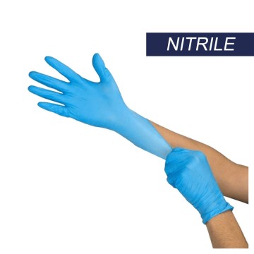 Gant taille XL - Nitrile - Bleu non poudré