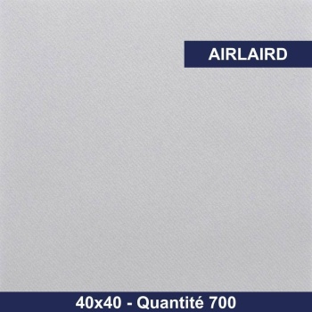 GDP - SERVIETTES 45 G/M2 40x40 CM BLANC AIRLAID - 0,7 MILL.