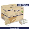 LUCART - EcoNatural Serviettes intercalées - Colis de 40 paquets