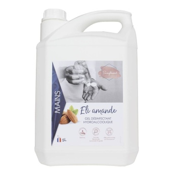 Gel désinfectant hydroalcoolique - Eli Amande - 5L