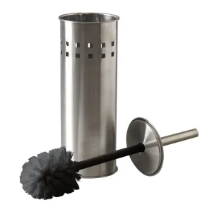 Brosse WC et support inox