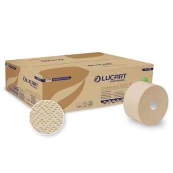 LUCART- Papier toilette EcoNatural 90ID - 12 rouleaux