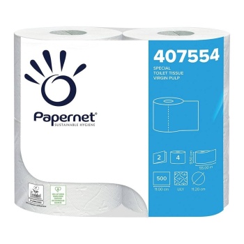 SOFIDEL - Papier toilette 2 plis - 55 mètres - 60 rouleaux