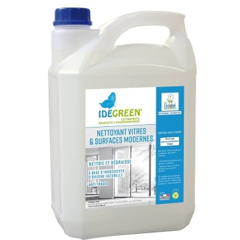 Nettoyant vitres et surfaces modernes Ecolabel (5 Litres) - Filfa France