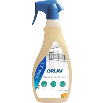 ORLAV - L'indispensable 5 en 1 - Parfum clémentine/orange - 1854 - 5L