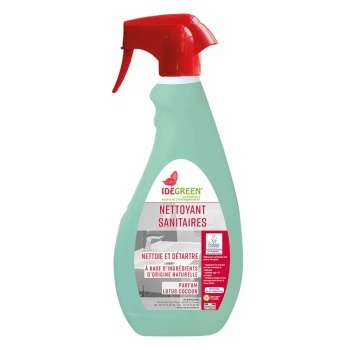 IDEGREEN - Nettoyant sanitaires écolabel - 750mL