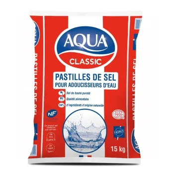 Pastilles de sel pour adoucisseurs d'eau