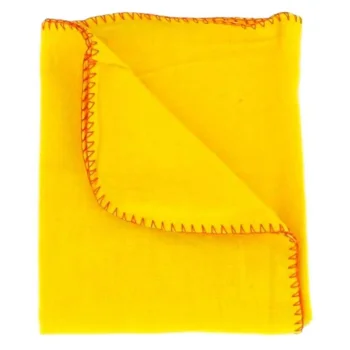 Lavette microfibre chamoisée jaune